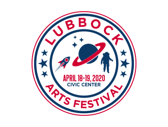 Lubbock Arts Festival logo design by done