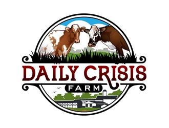 Daily Crisis Farm logo design by DreamLogoDesign