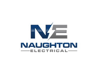 Naughton Electrical  logo design by RIANW