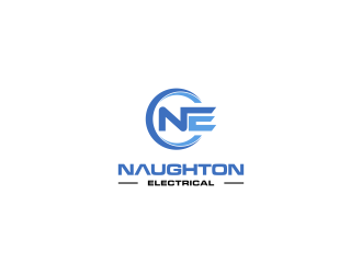 Naughton Electrical  logo design by haidar