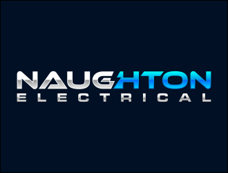 Naughton Electrical  logo design by hidro