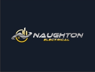 Naughton Electrical  logo design by GURUARTS