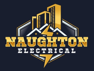 Naughton Electrical  logo design by Suvendu