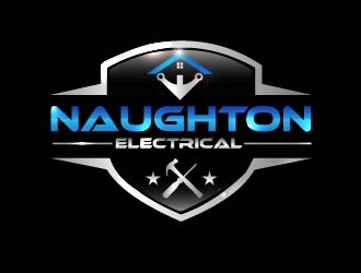 Naughton Electrical  logo design by shravya