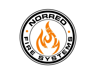 Norred Fire Systems, LLC logo design by ElonStark