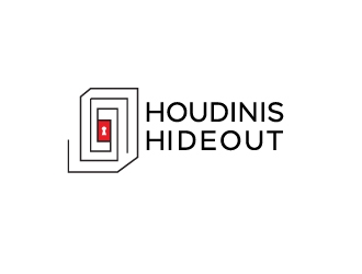 Houdinis Hideout logo design by Marianne
