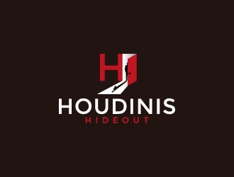 Houdinis Hideout logo design by MUSANG
