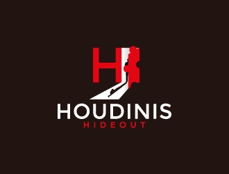 Houdinis Hideout logo design by MUSANG