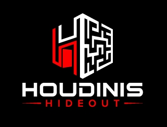 Houdinis Hideout logo design by ElonStark