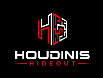 Houdinis Hideout logo design by jaize