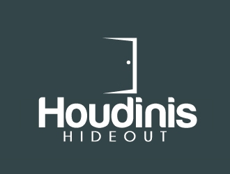 Houdinis Hideout logo design by ElonStark