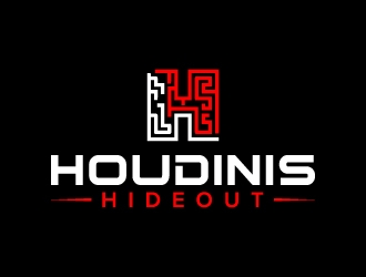 Houdinis Hideout logo design by jaize