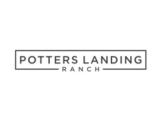 Potters Landing Ranch logo design by sabyan