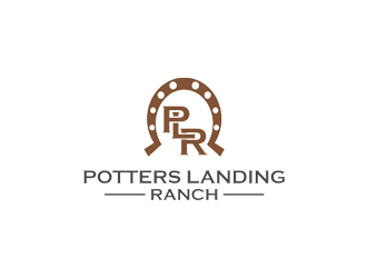 Potters Landing Ranch logo design by zeta