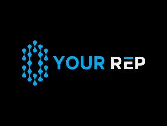 Your Rep logo design by santrie