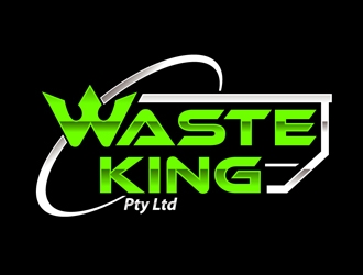 Waste King Pty Ltd logo design by DreamLogoDesign