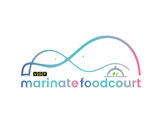 VGP Marinate Foodcourt logo design by Purwoko21