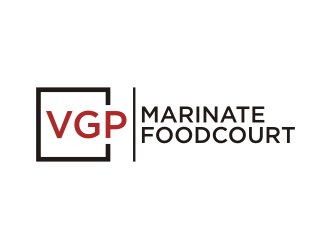 VGP Marinate Foodcourt logo design by rief