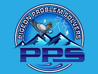 Pigeon Problem Solvers logo design by Suvendu