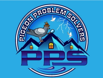 Pigeon Problem Solvers logo design by Suvendu