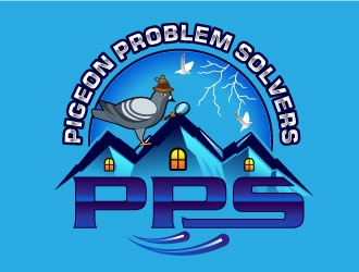 Pigeon Problem Solvers logo design by Suvendu