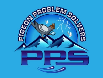 Pigeon Problem Solvers logo design by Suvendu