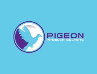 Pigeon Problem Solvers logo design by BlessedArt