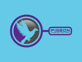 Pigeon Problem Solvers logo design by BlessedArt