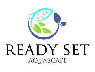 Ready Set Aquascape logo design by jetzu