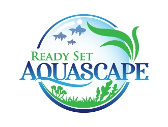 Ready Set Aquascape logo design by jaize