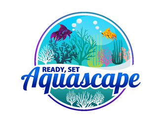 Ready Set Aquascape logo design by coco