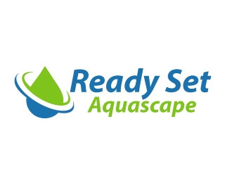 Ready Set Aquascape logo design by ElonStark