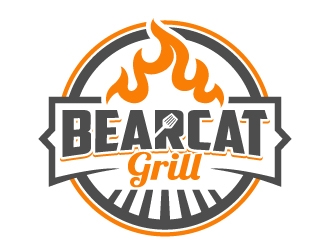 Bearcat Grill logo design by jaize