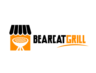 Bearcat Grill logo design by serprimero