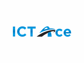 ICT Ace logo design by luckyprasetyo