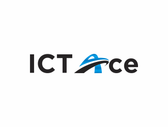 ICT Ace logo design by luckyprasetyo