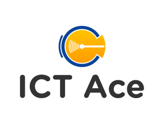 ICT Ace logo design by Purwoko21