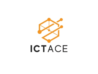 ICT Ace logo design by SenimanMelayu