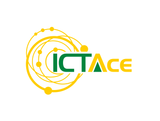 ICT Ace logo design by serprimero