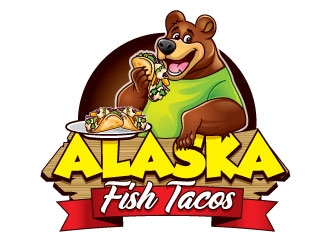 Alaska Fish Tacos  logo design by invento
