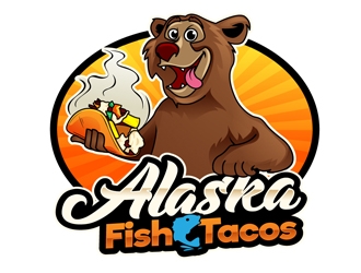 Alaska Fish Tacos  logo design by DreamLogoDesign