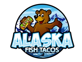 Alaska Fish Tacos  logo design by DreamLogoDesign