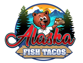 Alaska Fish Tacos  logo design by DreamLogoDesign