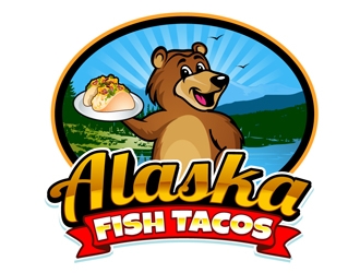 Alaska Fish Tacos  logo design by DreamLogoDesign