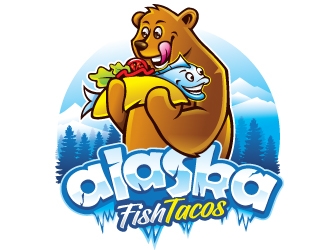 Alaska Fish Tacos  logo design by REDCROW