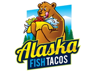 Alaska Fish Tacos  logo design by REDCROW
