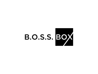 B.O.S.S. BOX logo design by oke2angconcept