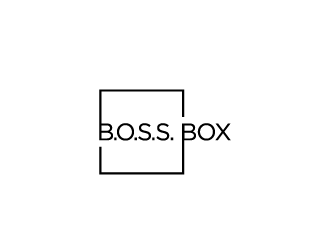 B.O.S.S. BOX logo design by lestatic22