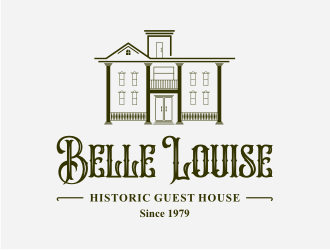Belle Louise Historic Guest House logo design by Gravity