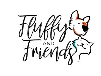 Fluffy and Friends logo design by logoguy